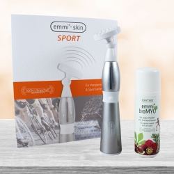 Ultradźwiękowy masażer Emmi Skin Sport + Żel Bio-Myo